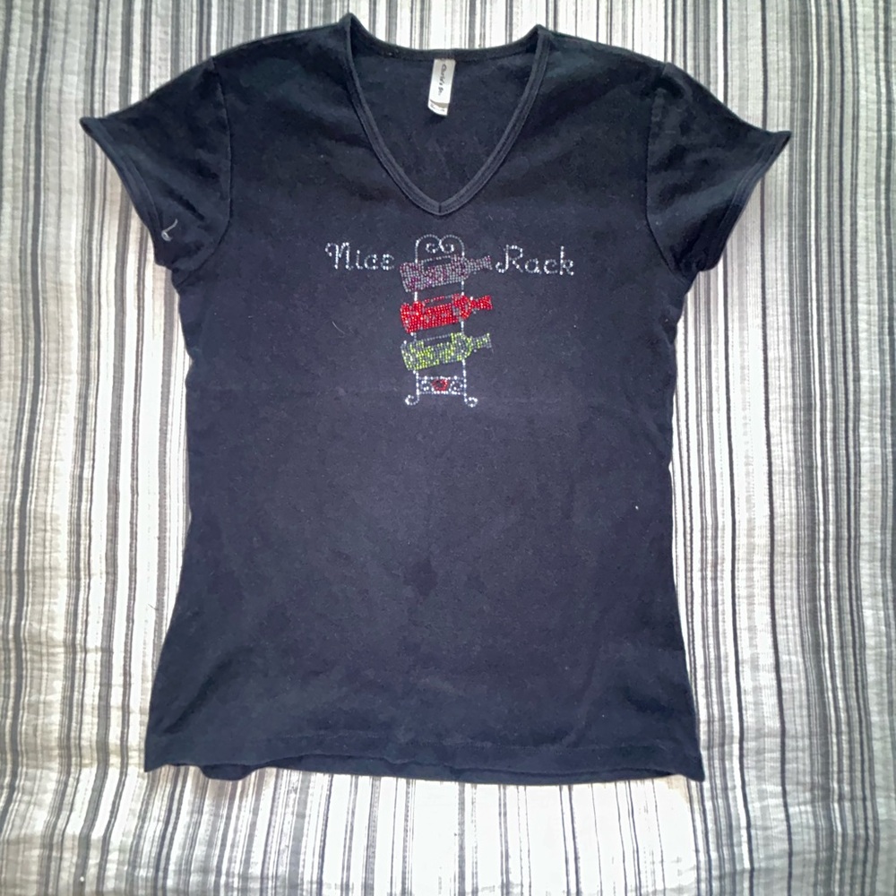 Wine “Nice Rack” Tee shirt Women’s